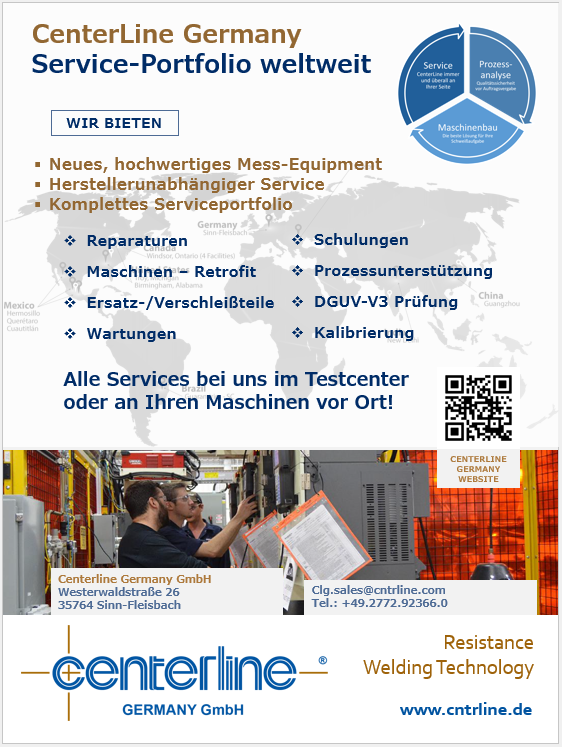 Serviceportfolio CenterLine Germany